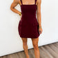 Nightfall Romper - WINE