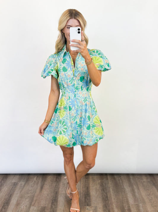 Fresh Start Floral Dress
