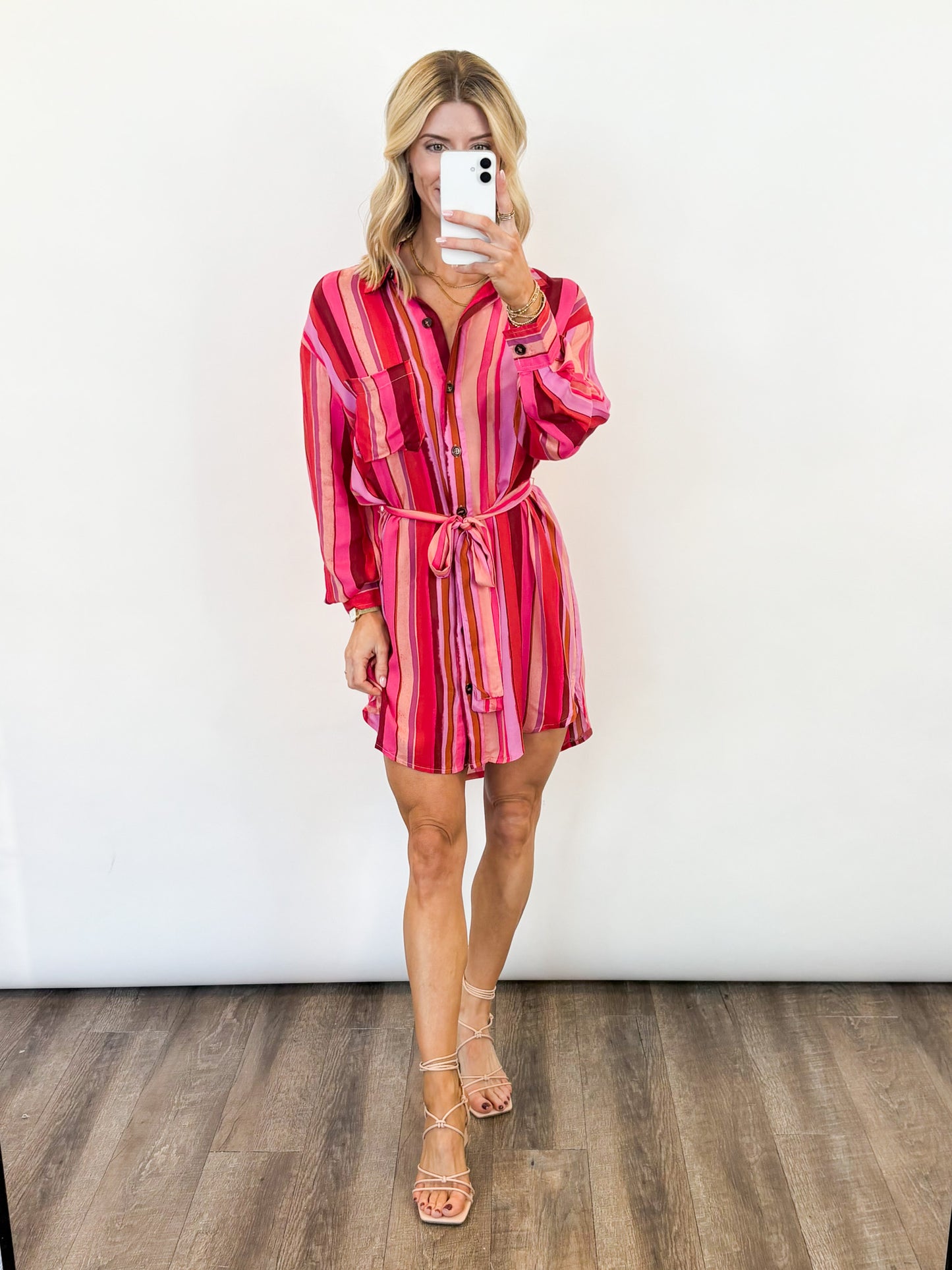 Pink Paloma Stripe Dress