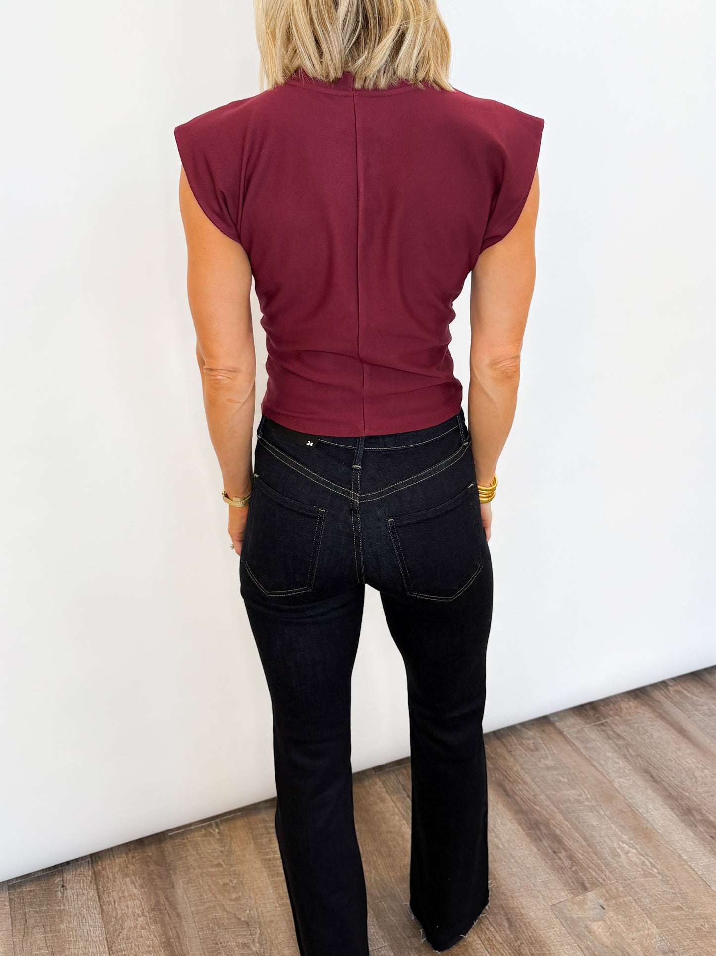 The Structured Statement Top - 2 COLORS