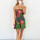 Tropic Escape Smocked Romper