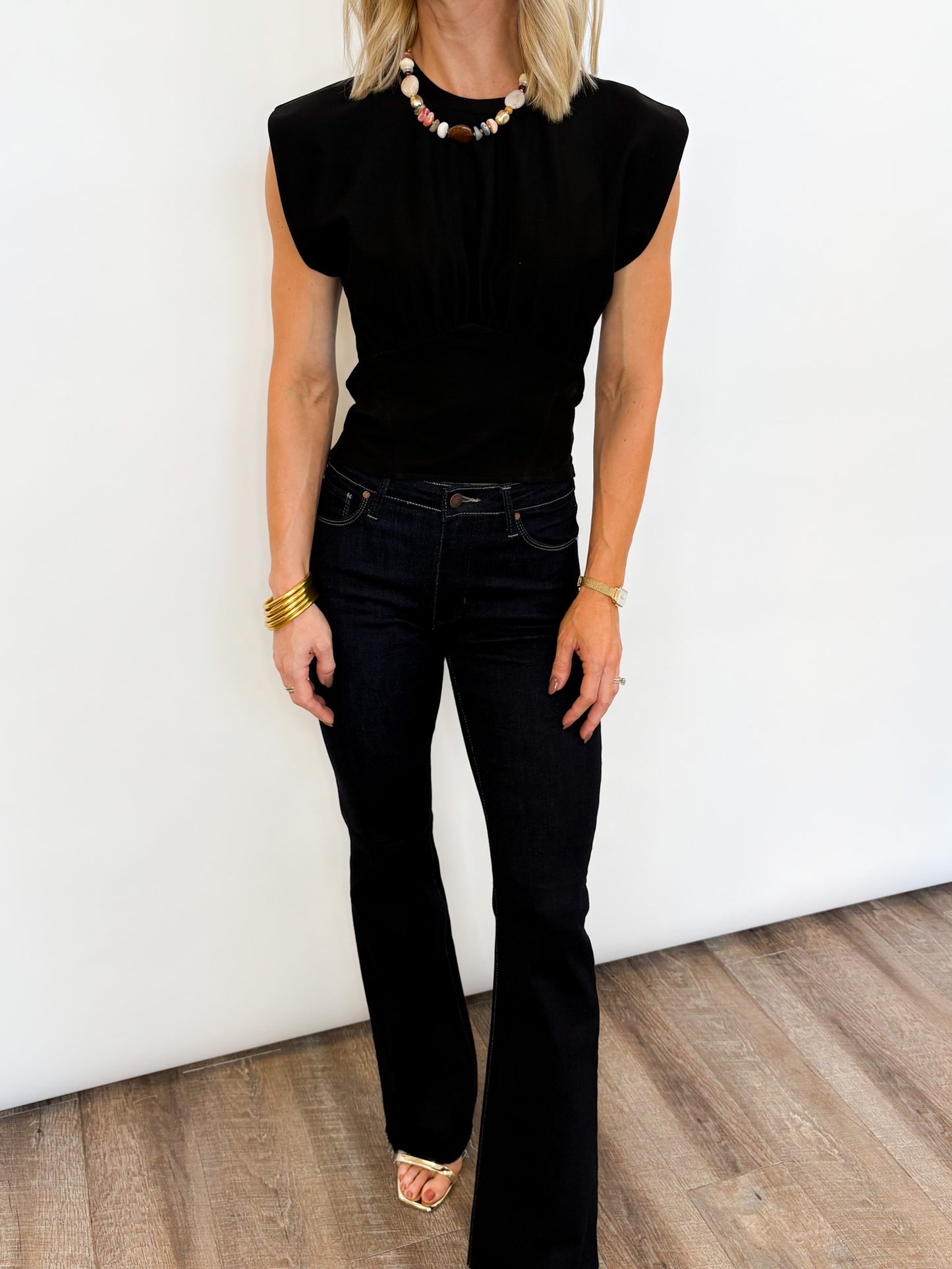 The Structured Statement Top - 2 COLORS