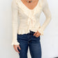 Ruffle Charm Cardigan