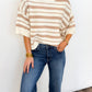 Striped Ease Knit Sweater