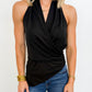The Eclipse Draped Halter Top