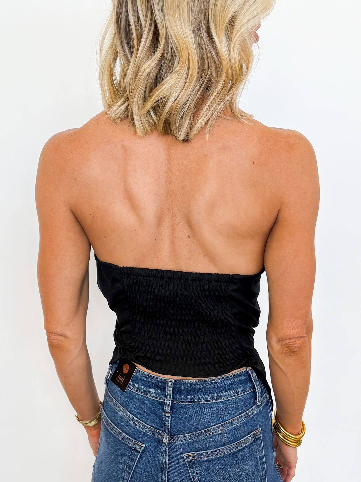 The Eclipse Draped Halter Top