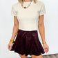 Holiday Knit Cropped Sweater