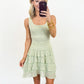 Sage Meadow Tiered Knit Dress
