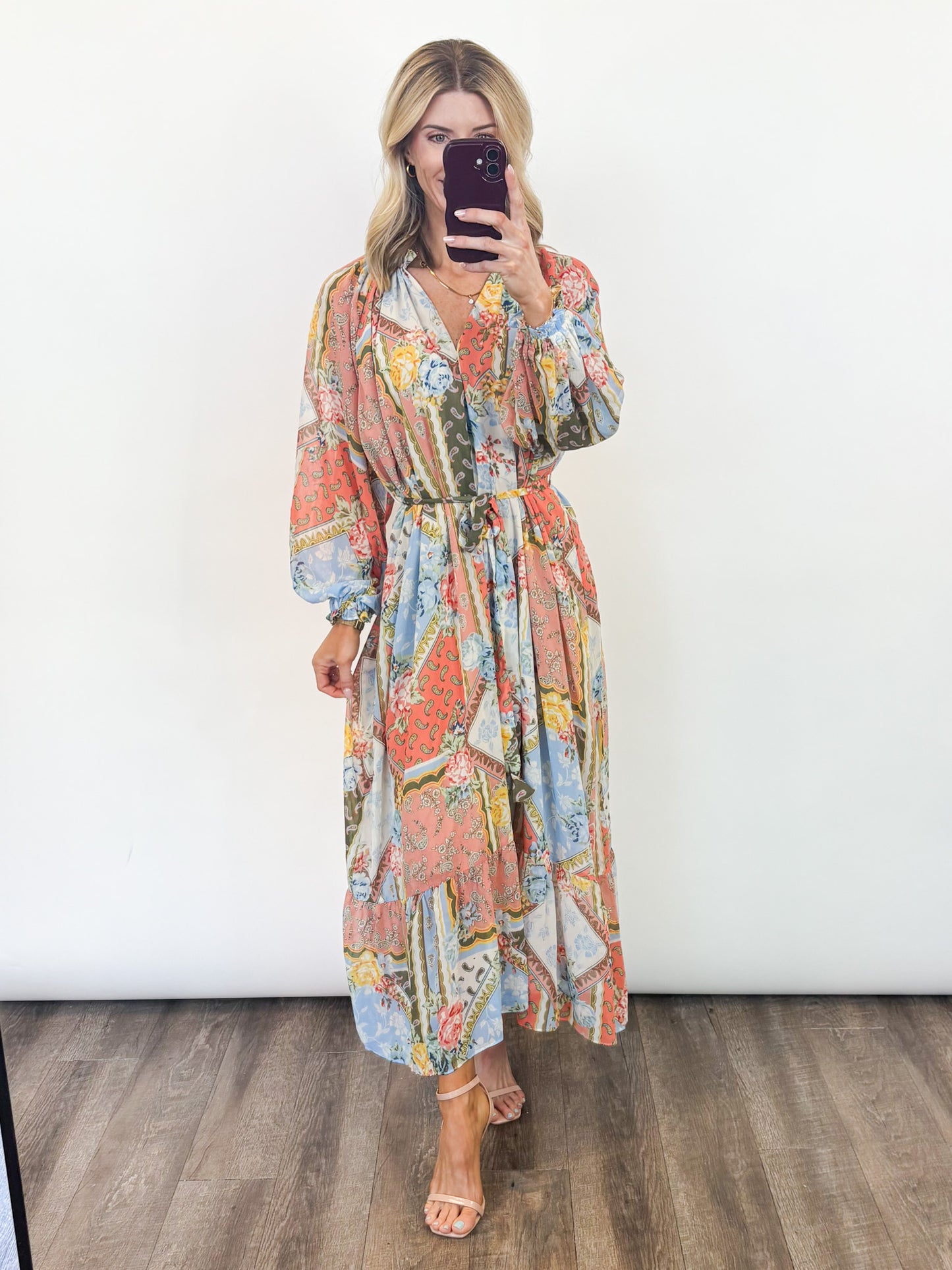 Bohemian Garden Maxi Dress