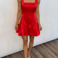 Merry Satin Mini Dress