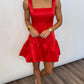 Merry Satin Mini Dress