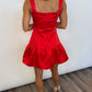 Merry Satin Mini Dress