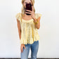 Sunlit Meadow Lace Top