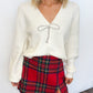 Cozy Charm Bow Sweater - 2 COLORS