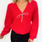 Cozy Charm Bow Sweater - 2 COLORS