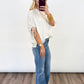 Drawstring Daily Top - 2 COLORS