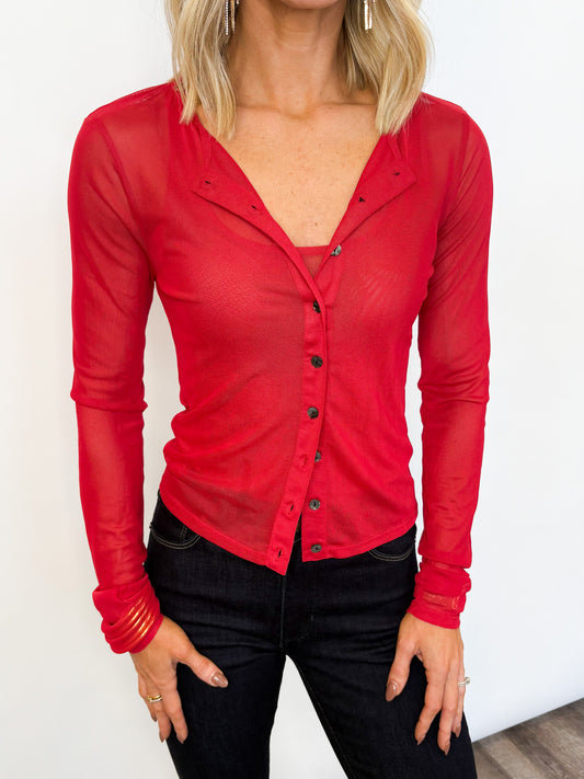 Holiday Spark Mesh Top Set
