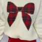 Merry & Bright Bow Sweatshirt