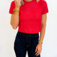 Holiday Knit Cropped Sweater