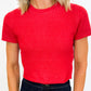 Holiday Knit Cropped Sweater