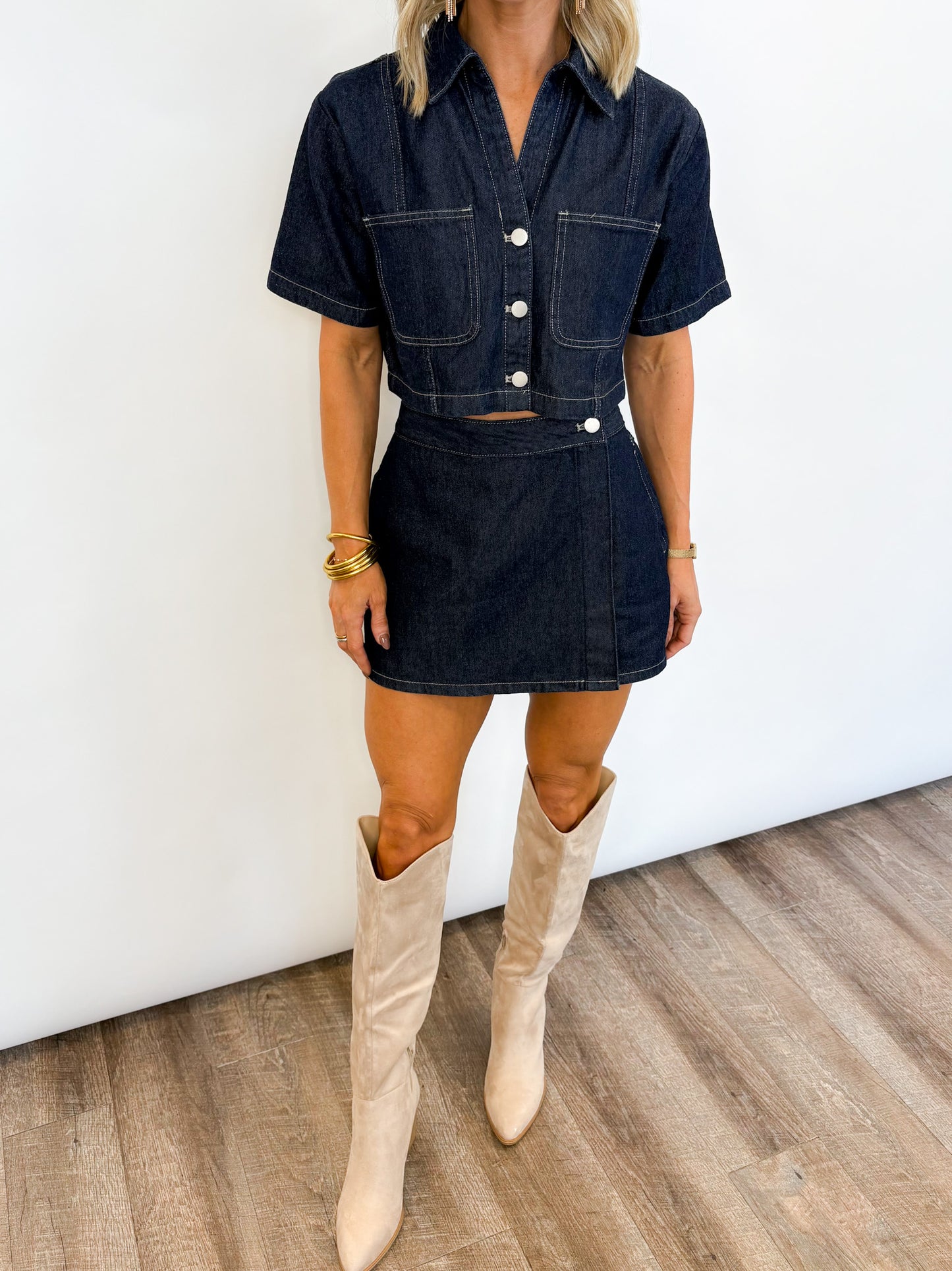 The Downtown Denim Set