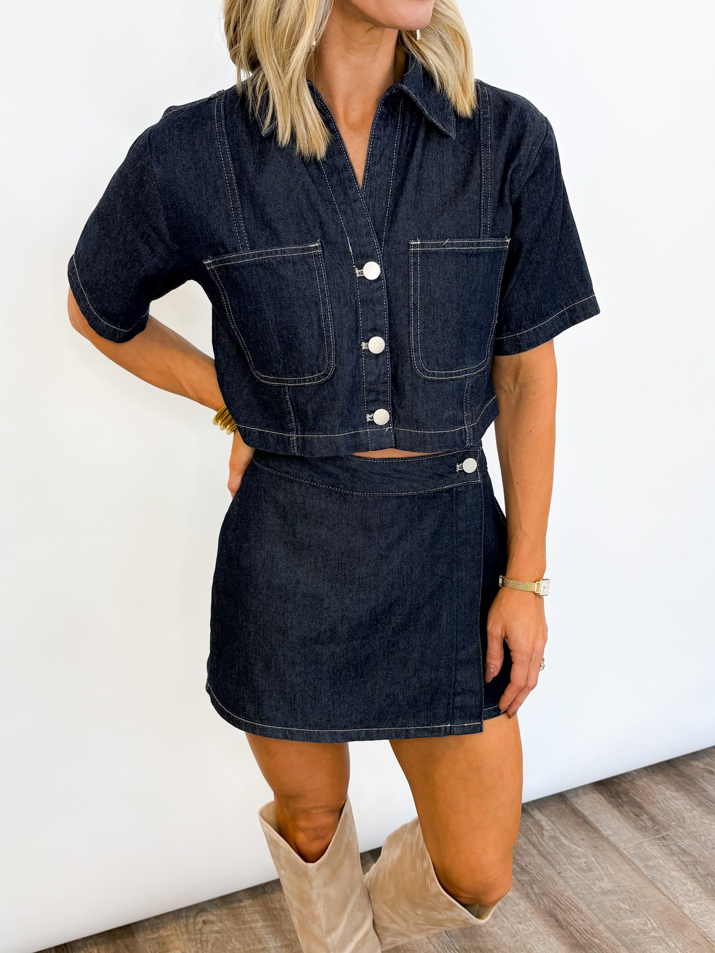 The Downtown Denim Set