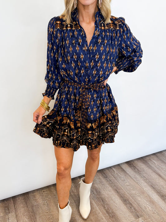 Golden Hour Boho Dress