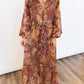 Tuscany Sunset Maxi Dress