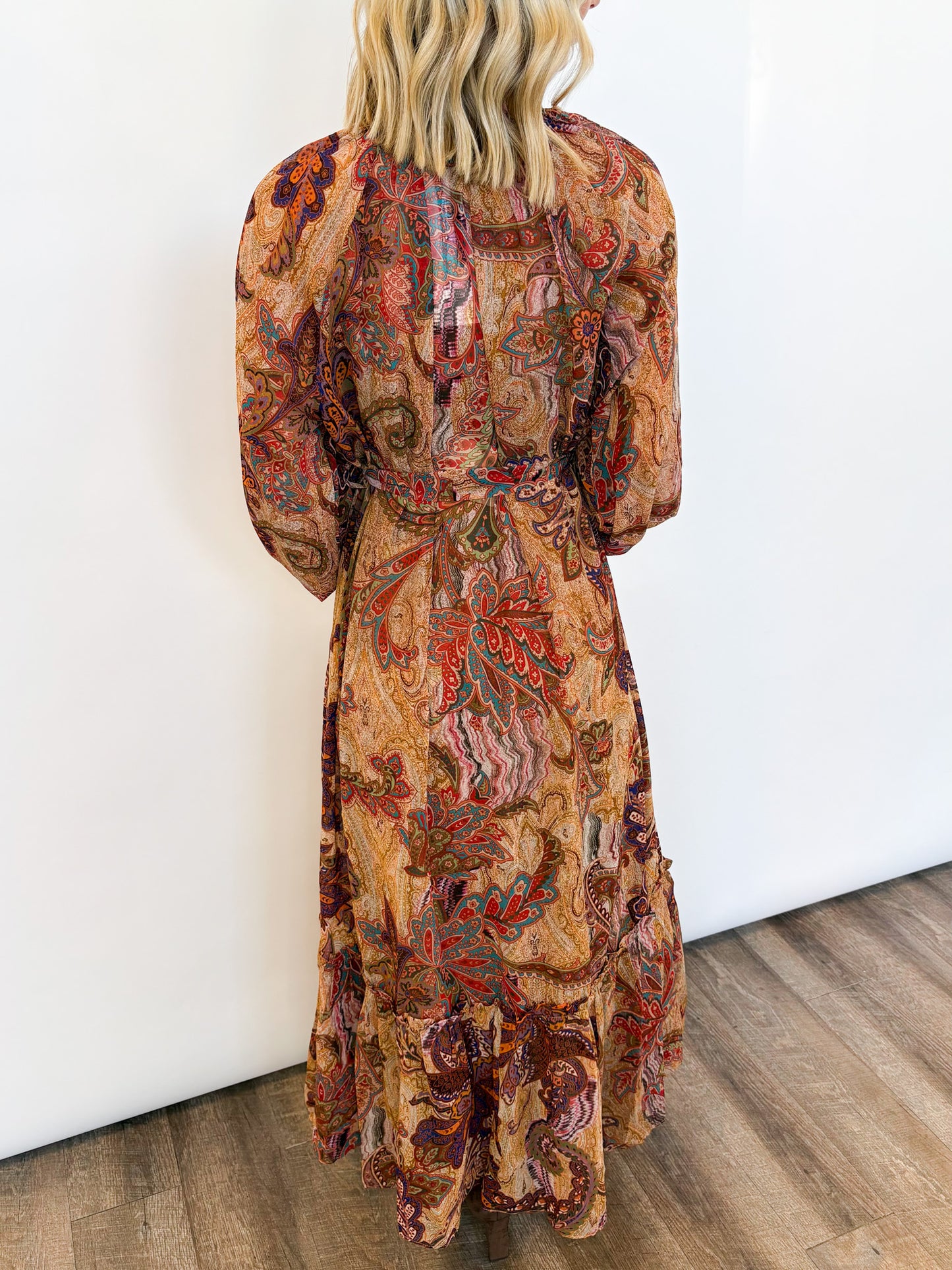 Tuscany Sunset Maxi Dress