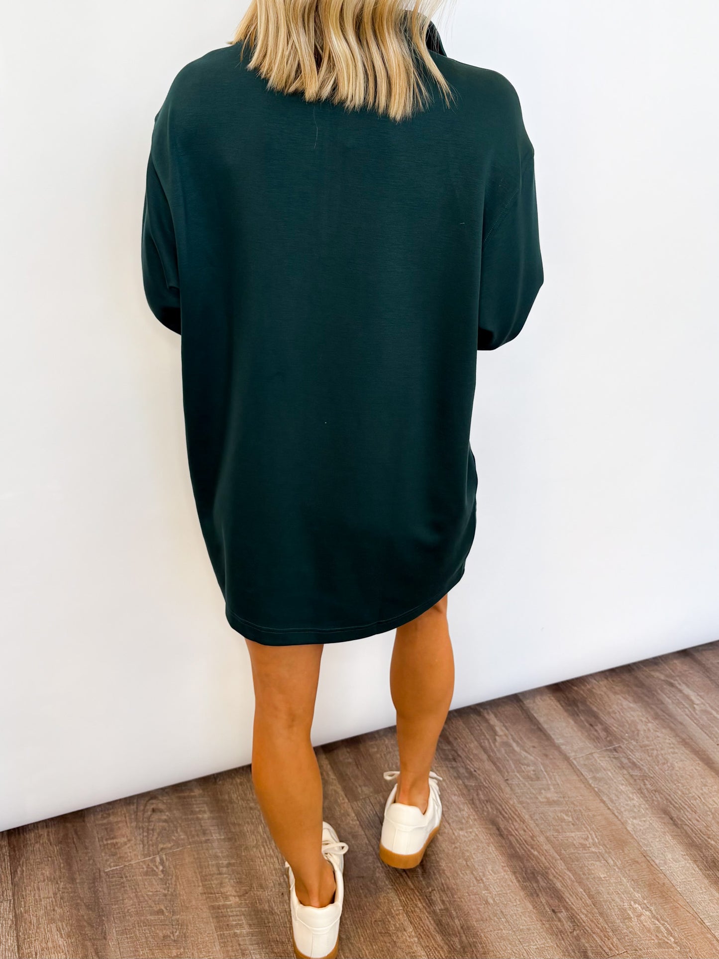 Weekend Half-Zip Dress