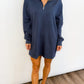 Weekend Half-Zip Dress