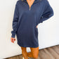 Weekend Half-Zip Dress
