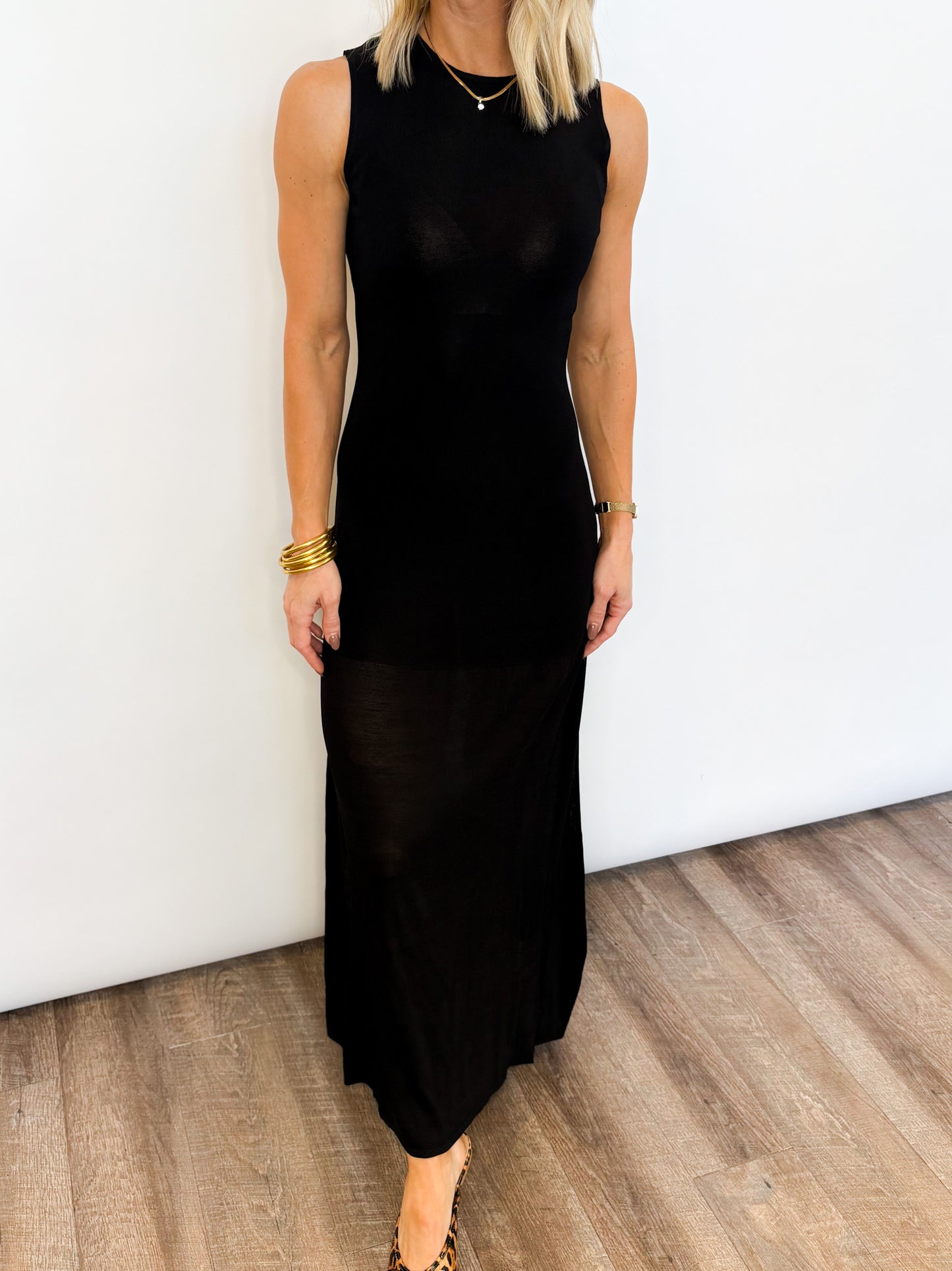 Midnight Muse Knit Maxi