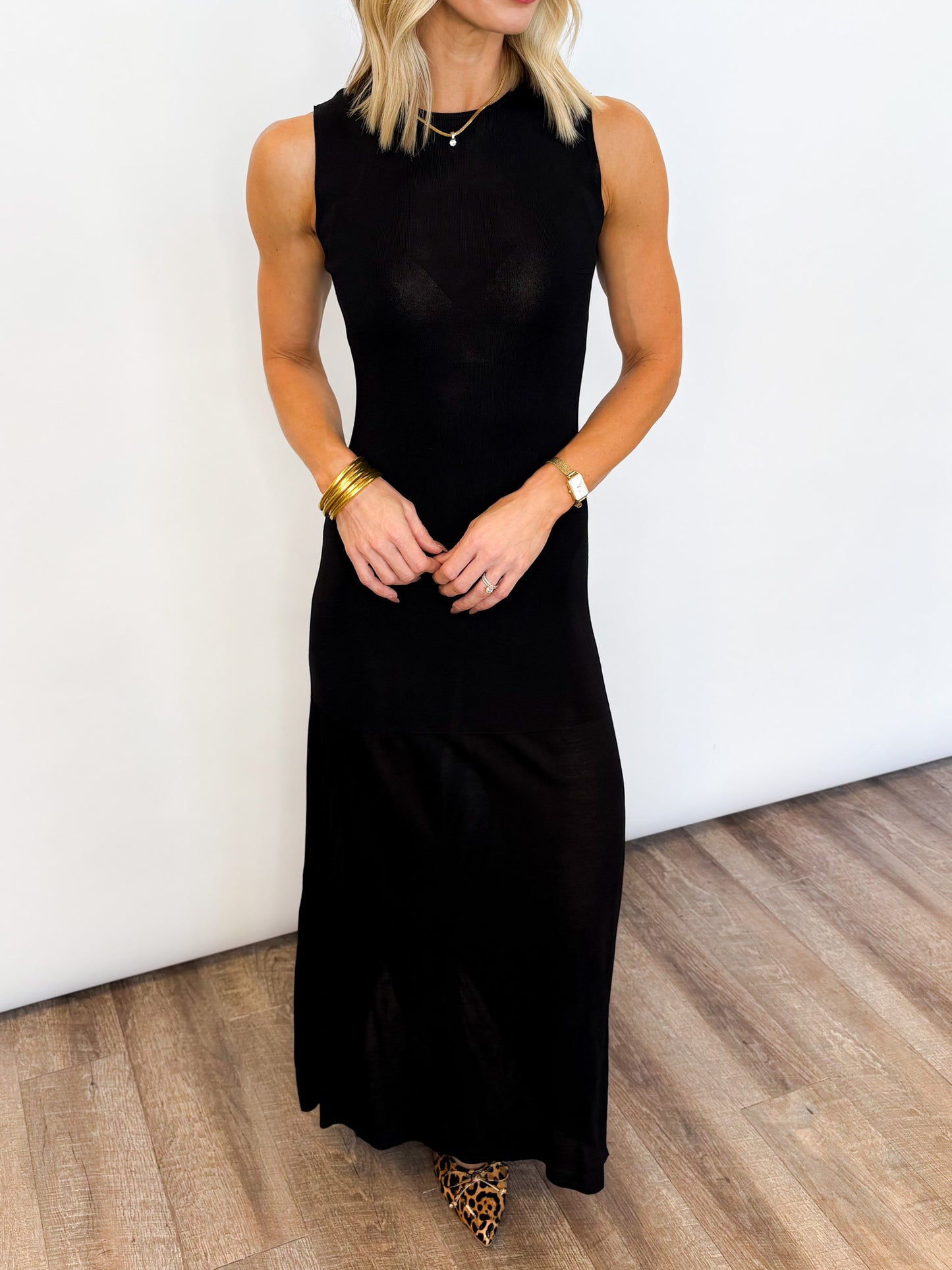 Midnight Muse Knit Maxi