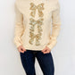 Golden Bow Sequin Sweater