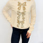 Golden Bow Sequin Sweater