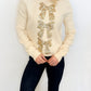Golden Bow Sequin Sweater