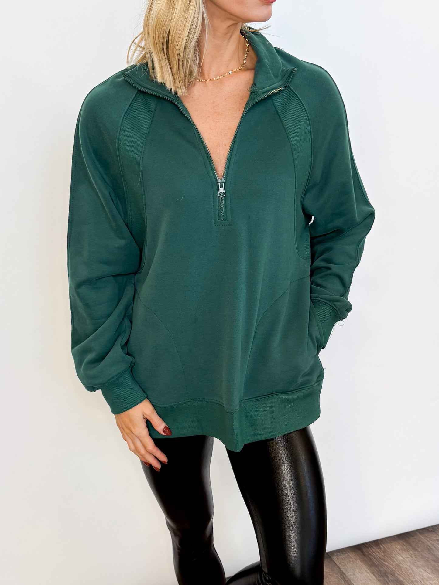 Zipper Pullover - 3 Colors