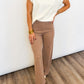 Cozy Luxe Taupe Sweater Pants
