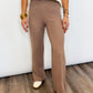 Cozy Luxe Taupe Sweater Pants