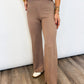 Cozy Luxe Taupe Sweater Pants
