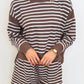 Warm Latte Stripe Set