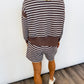 Warm Latte Stripe Set