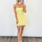 Sunshine Twist Halter Dress