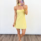 Sunshine Twist Halter Dress