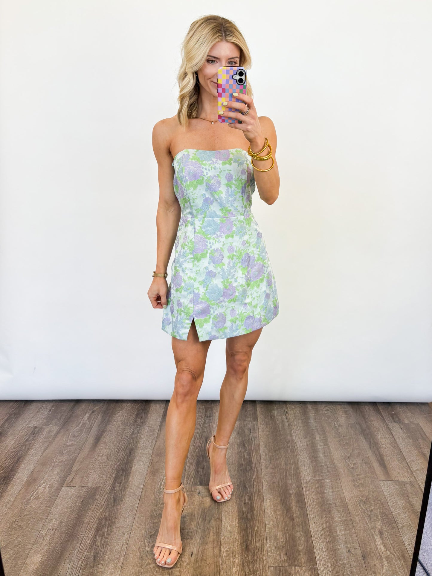Golden Bloom Dress - 2 COLORS