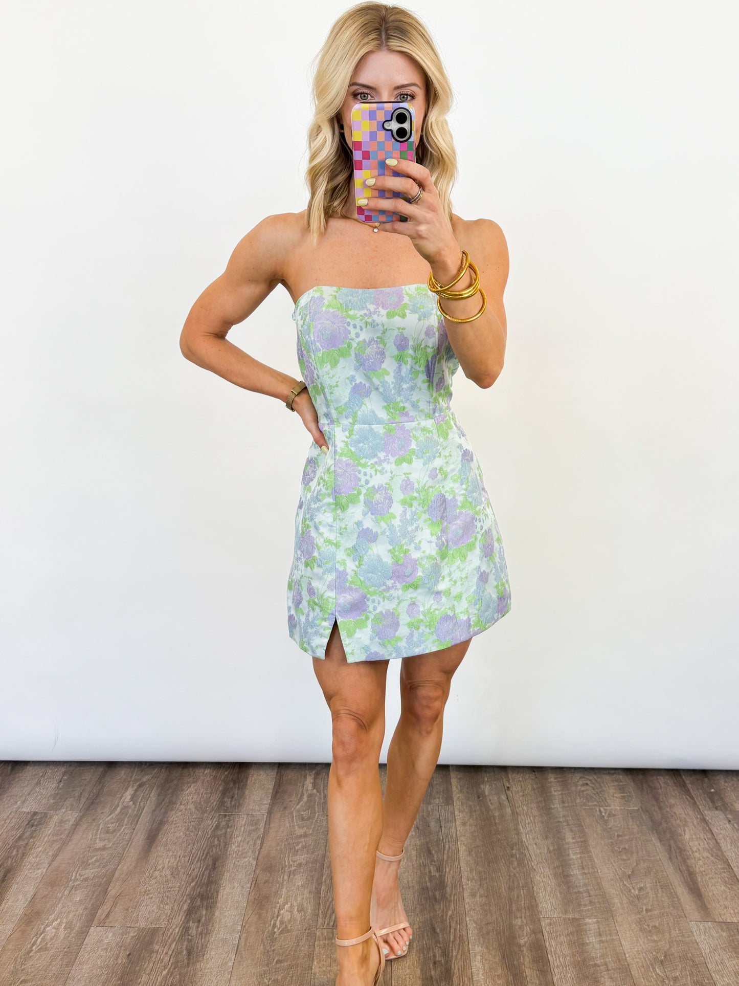 Golden Bloom Dress - 2 COLORS