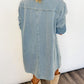 Easygoing Denim Dress - 2 COLORS