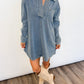 Easygoing Denim Dress - 2 COLORS