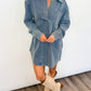 Easygoing Denim Dress - 2 COLORS